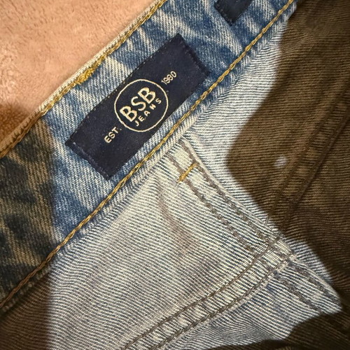 Mom Fit BSB jeans like new, No 28, blue