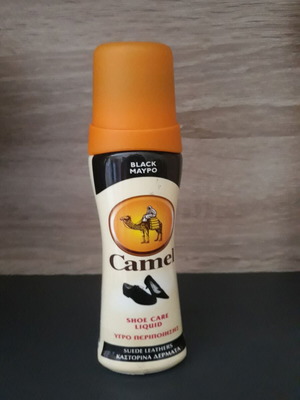 Υγρό βερνίκι για καστόρινα δέρματα μαύρο Camel μεταχειρισμένο
