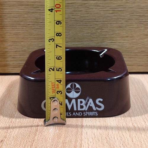 Cambas Wines old promotional plastic ashtray used