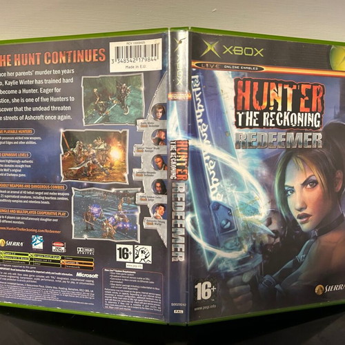 Hunter: The Reckoning: Redeemer Xbox Original used