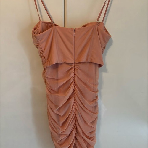Oh Polly Mini Dress like new, pink-beige, size M