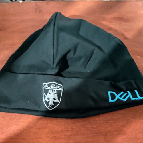 AEK hats and scarves new, authentic, pack of 7 with Dell logo