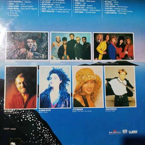 Mega Tops 2 vinyl record, 27 authentic hits