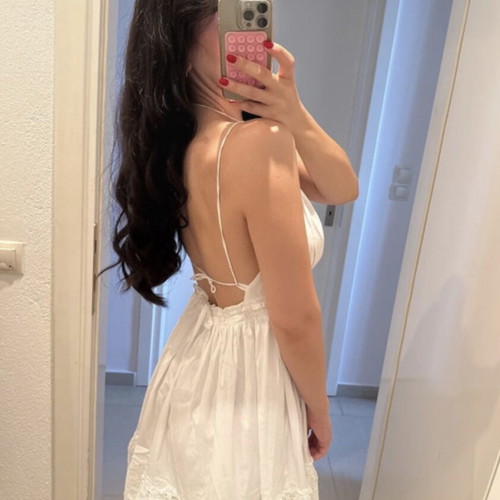 Zini boutique dress like new, white, size M