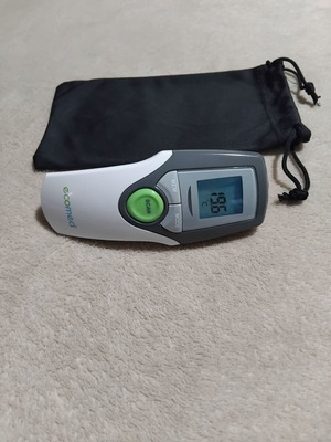 Цифров инфрачервен термометър Medisana Ecomed като нов