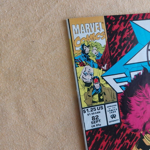 X-Factor #82 used with Peter David signature