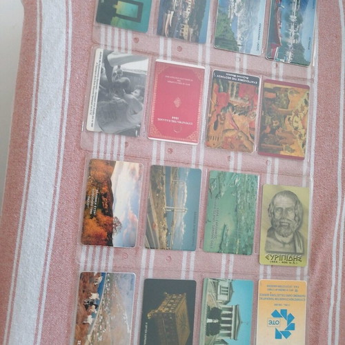 Rare OTE phone cards pack from 1990s used, collectible
