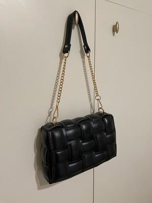 Evening shoulder bag black like new
