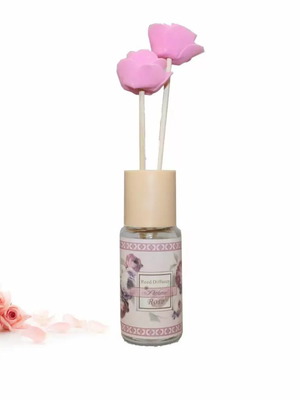 Rose room diffuser with sticks 20 mL new