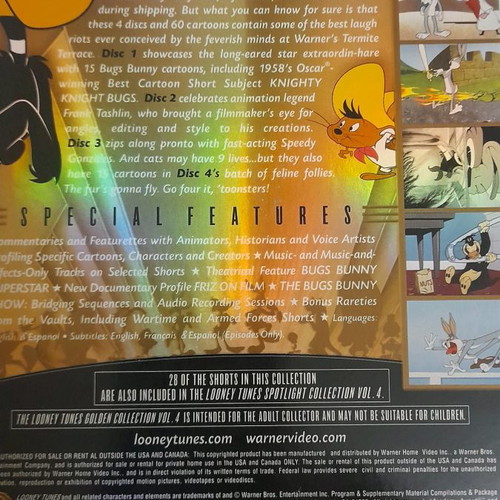 Looney Tunes Golden Collection volume 4 DVD used