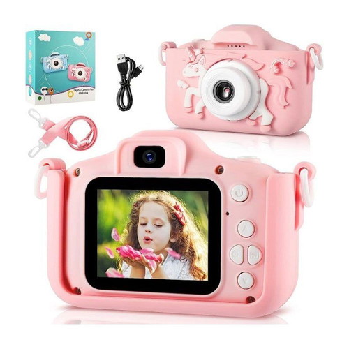 Unicorn X500 Kids Digital Camera pink new with 2" screen