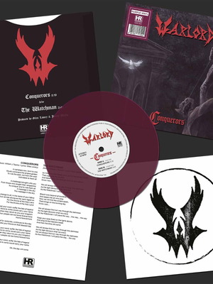 Warlord Conquerors 2024 Purple Vinyl 7" New Sealed Limited Edition