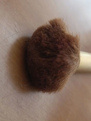Max Factor blush brush used