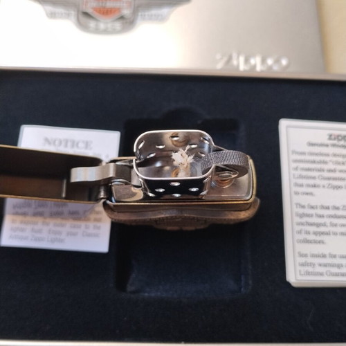 Zippo Harley-Davidson 95th Anniversary lighter mint condition with box