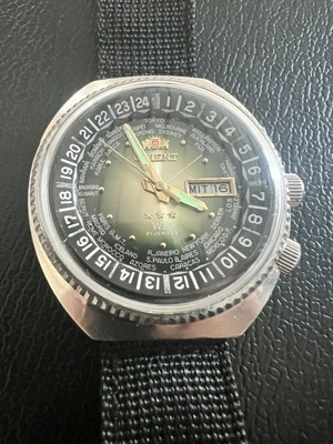 Orient Automatic World Diver Y469622-7A ανδρικό ρολόι like new με ημερομηνία
