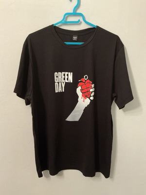 T-shirt Green Day XL new, black
