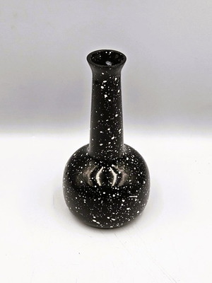 Modern vase used, black
