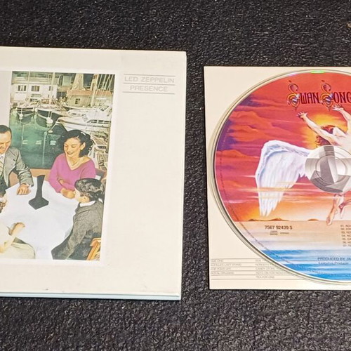 Led Zeppelin Presence CD used, remastered rock album