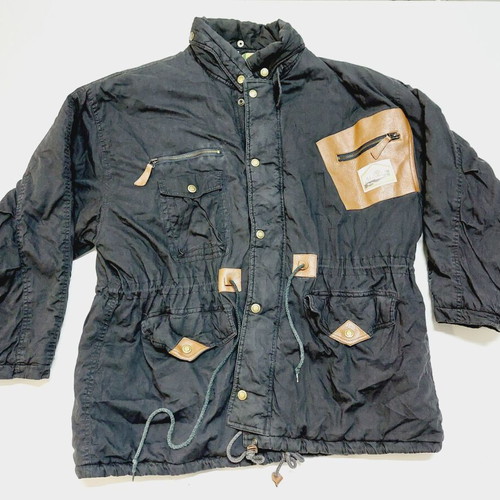 Winter jacket used Medium/Large black
