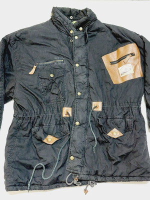 Winter jacket used Medium/Large black