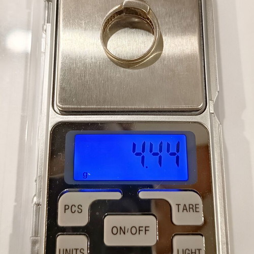 Silver ring 925 used, size 14 or 54