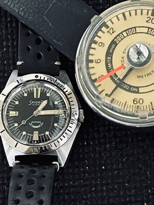 Squale automatic vintage diver watch