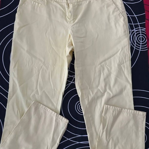 Mango Basics pants size 38 like new, yellow