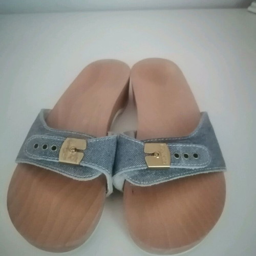 Dr Scholl women's clogs like new, size 39, blue