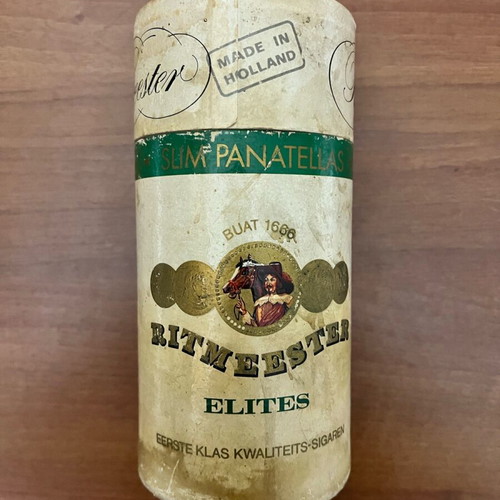 Ritmeester Elites Slim Panatellas cigar box used