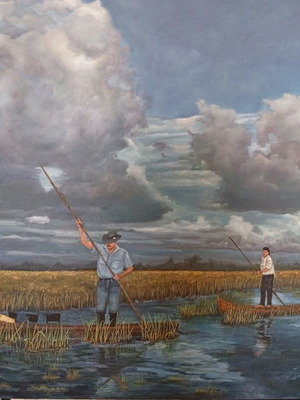 Oil Painting on Canvas 120x100 cm New