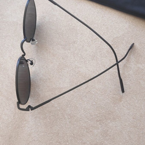 Celestino Oval Sunglasses Black New
