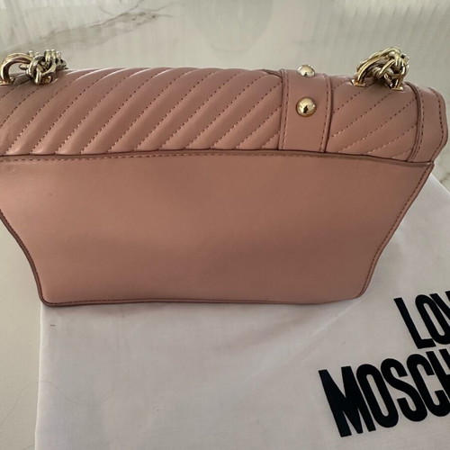Love Moschino bag used pink crossbody