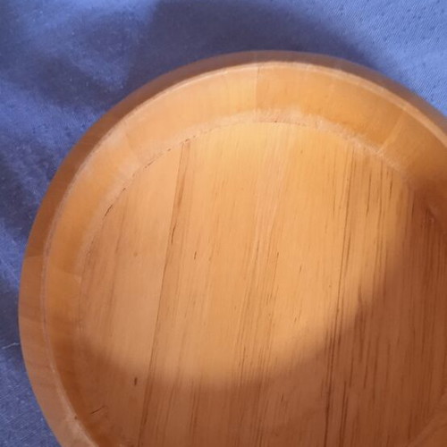 Wooden bowls, set of 2