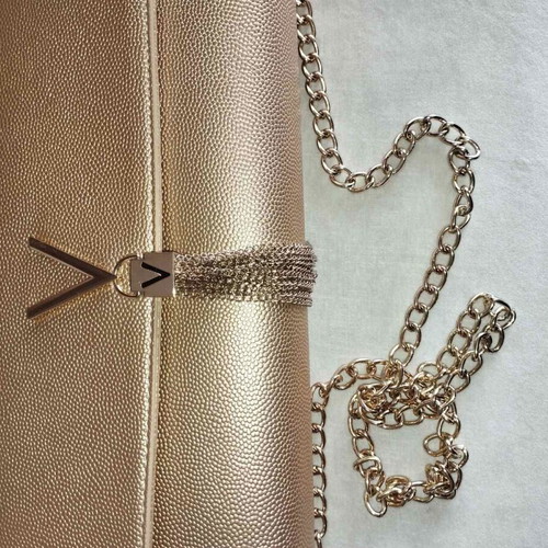 Valentino by Mario Valentino clutch bag, champagne gold