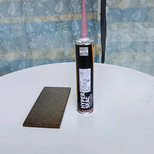 AlChimica Hyperseal Expert mastic used, terracotta shade