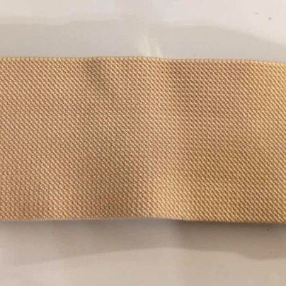 Beige elastic belt used, size 75
