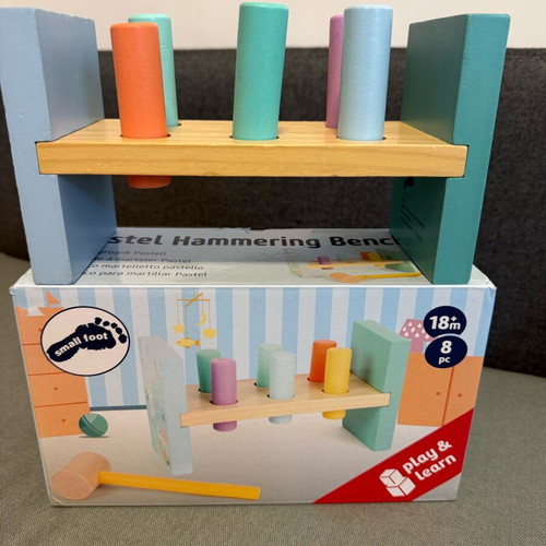 Small Foot Montessori Hammering Toy like new