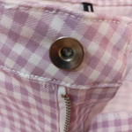 Calzedonia checked pants elastic medium without tags