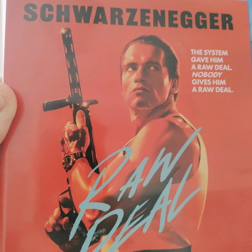 Raw Deal Blu-Ray like new with English subtitles