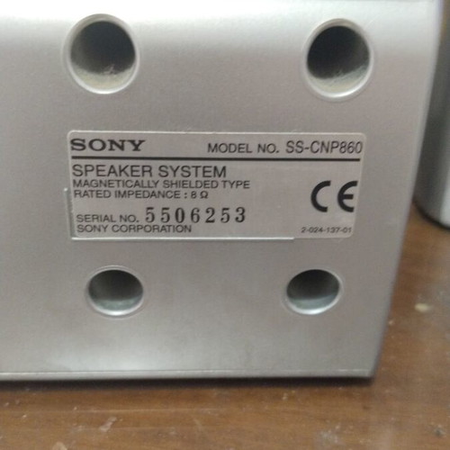 Sony Home Theater 5 Speakers 100W, central and satellite