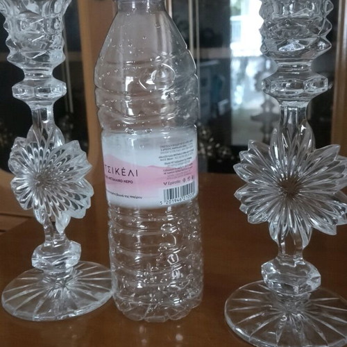Candlesticks like new, set of 2, height 20 cm