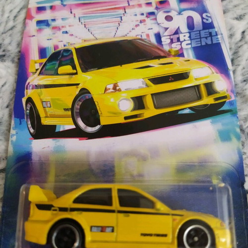 Mitsubishi Lancer Evo VI Hotwheels new, in original packaging