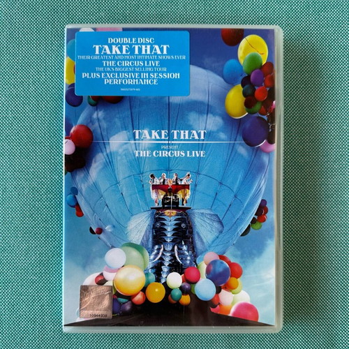 Take That 2 DVD like new, The Circus Live Wembley & Abbey Road