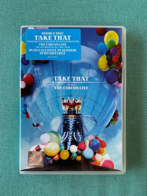 Take That 2 DVD like new, The Circus Live Wembley & Abbey Road