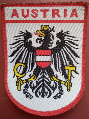 Military collectible patch Austria used