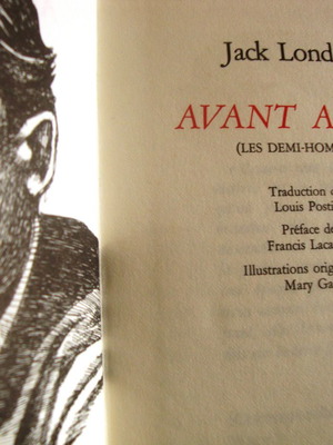 Avant Adam του Jack London καινούργιο