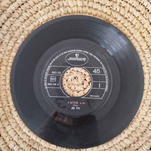 Vinyl record 45 rpm used, rock