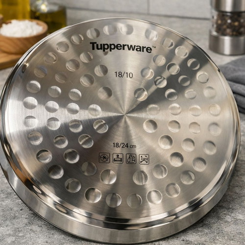 Tupperware Inspire Cookware Pot 7 lt with Stainless Steel Lid new