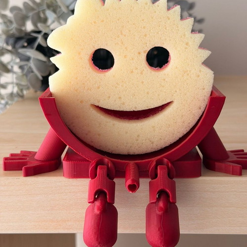 Scruby holder for Scrub Daddy sponge made to order