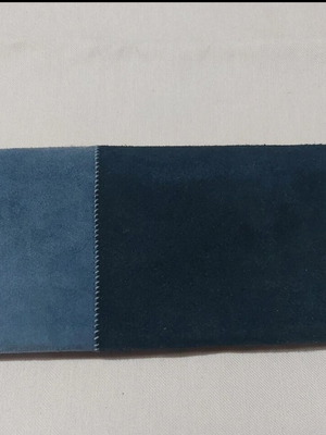 Handmade suede wallet like new